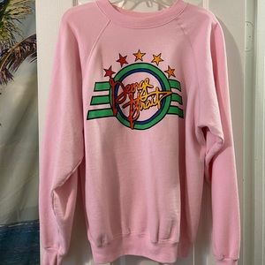 George Strait vintage pink sweater